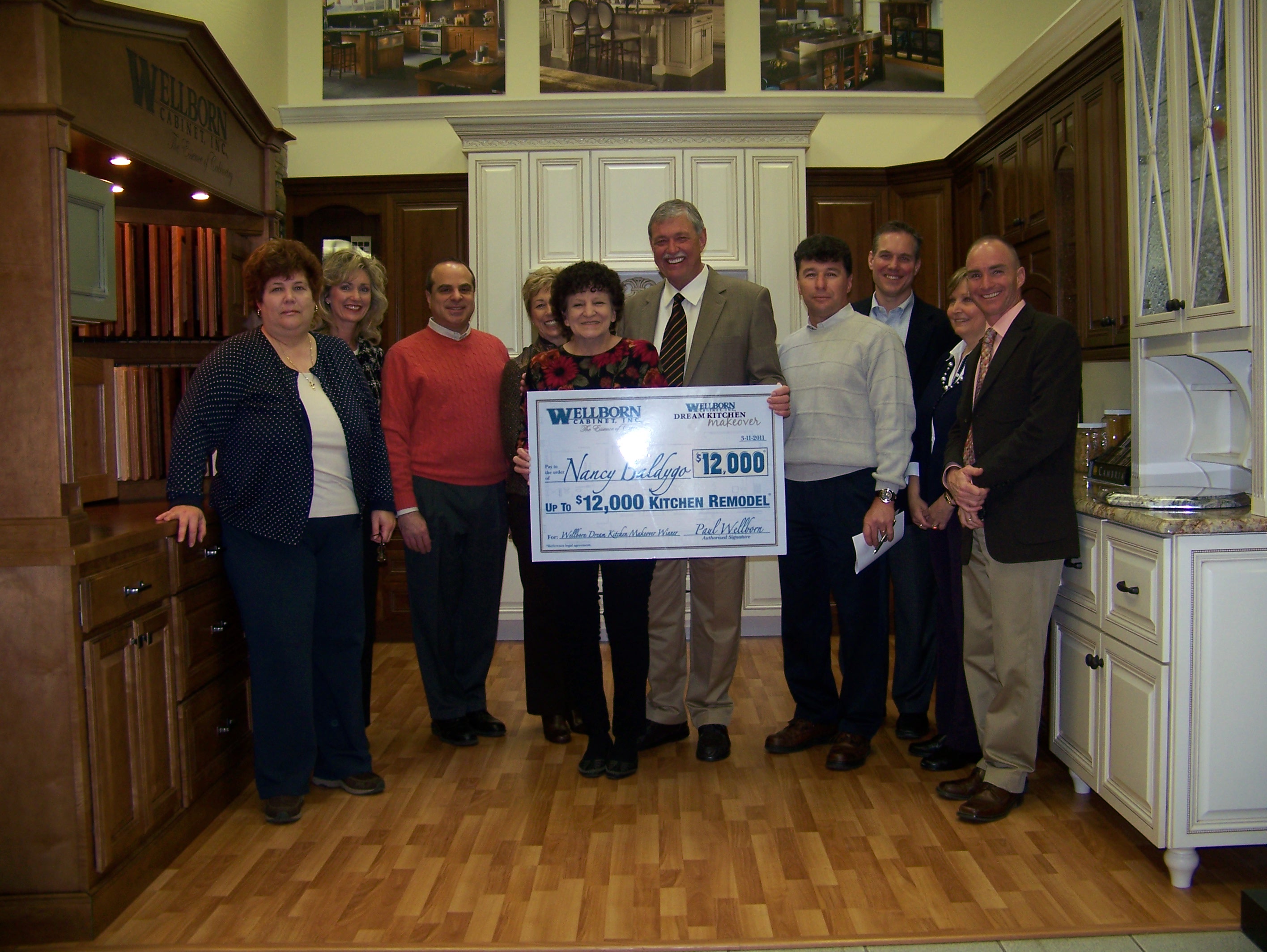 Dream Kitchen winner Nancy Baldygo