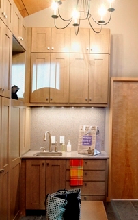 Mudroom Sink Area